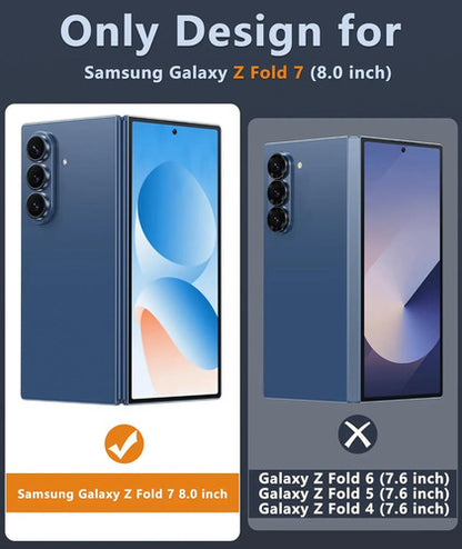 Funda Para Samsung Galaxy Z Fold 7 Clear Lisa