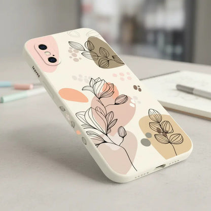 Funda Carcasa iPhone XS Beige