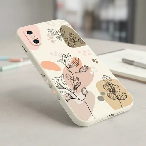 Funda Carcasa iPhone XS Beige