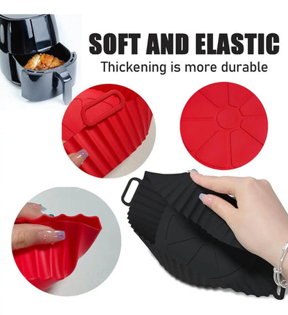 Bandejas De Silicona Para Freidora De Aire, Reutilizables