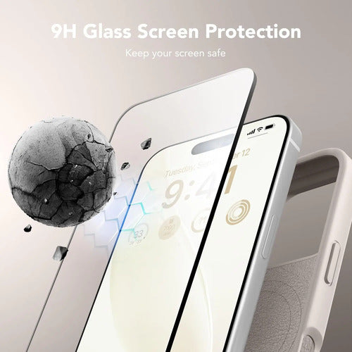 Funda Magnética Para iPhone 16 Pro Max Marrón