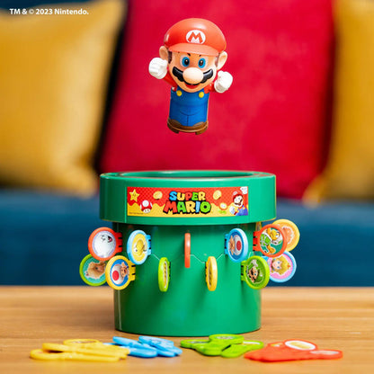 Juego De Mesa Supera El Mundo De Mario Bros