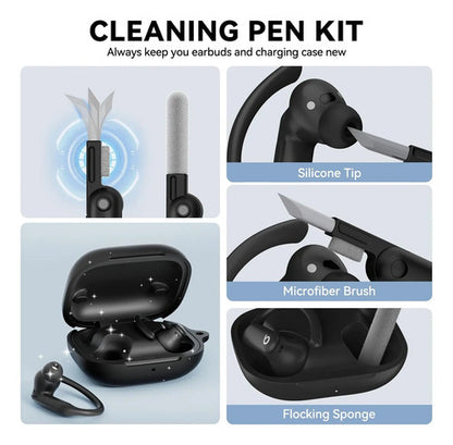 Funda De Silicona Para Powerbeats Pro 2 Con Kit Negro