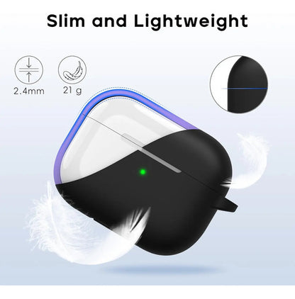 Estuche Compatible Con AirPods Pro 2 Negro
