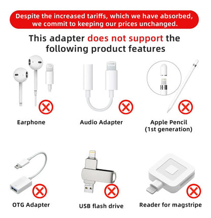 Adaptador Lightning A Usb C Para iPhone 15/16/17 Pro/17