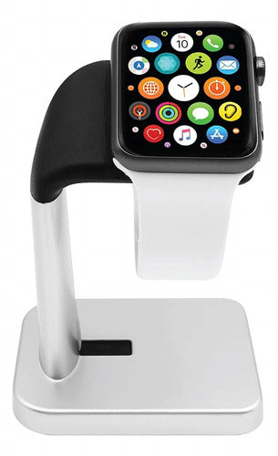 Soporte Cargado Para Apple Watch Series Ultra/9/8/7/6/5/4... Plata