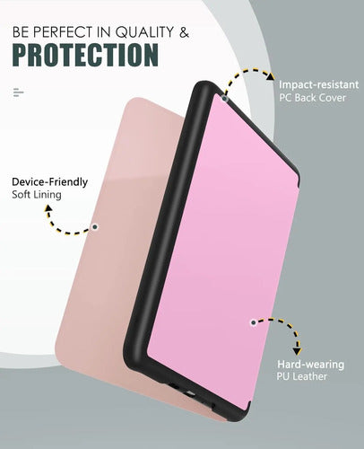 Funda Para Kindle Paperwhite 7  12a Gen 2024 Rosa Chicle