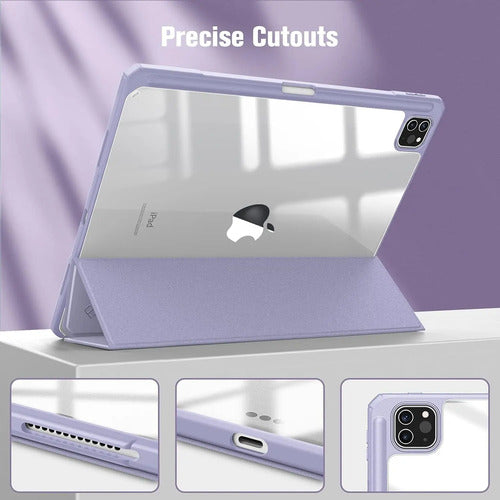 Funda iPad Air 11 2024/2025 Y iPad Pro 11'' (4ta/3ra Gen) Lavanda