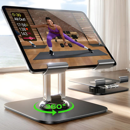 Soporte Ajustable Para iPad Y Tablets 4.7 -12.9  Negro Negro