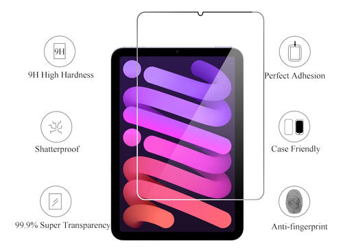 Protector De Pantalla Para iPad Mini 7 & 6 [3 Pack]