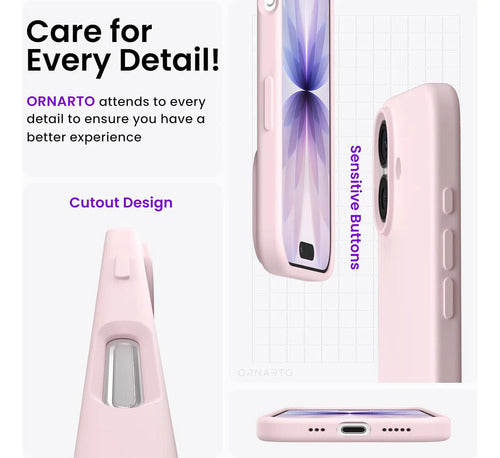 Funda Para iPhone 17, Silicona Líquida, Rosa Tiza Rosa Chicle