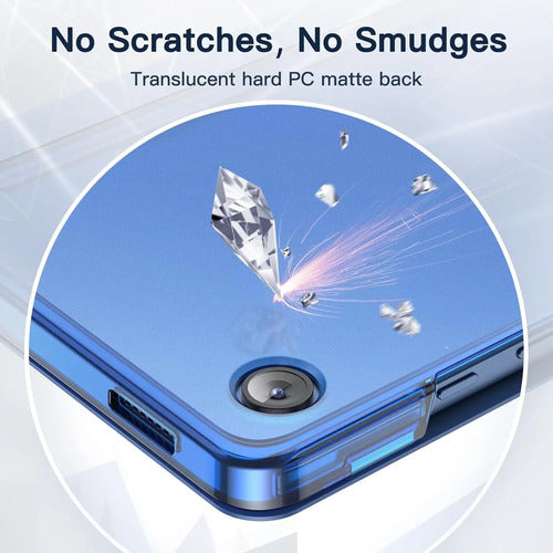 Funda Para Samsung Galaxy Tab A11 / Tab A9 Azul Acero