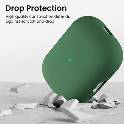 Funda Ornarto De Silicona Híbrida Para AirPods Pro 3 - Negra