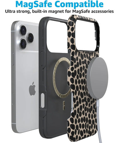 Funda Casely iPhone Pro Cheetah Cheetah Print
