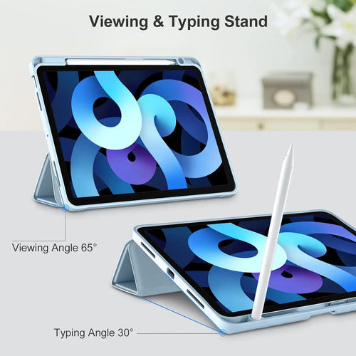 Funda Para iPad Air 11'' 7ma/6ta Gen Y 10.9'' Azul Cielo
