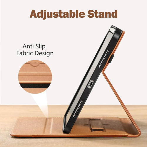 Funda Para iPad A16 11th Gen 11'' 2025 Y iPad 10t... Marrón