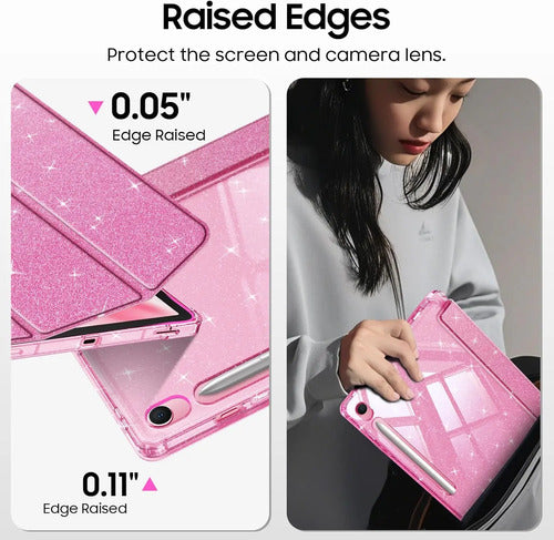 Funda Para Samsung Galaxy Tab S10 Fe/s9 Fe 5g 10 Rosa