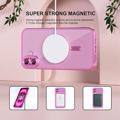 Funda Magnética Para iPhone 16 Rosa Chicle