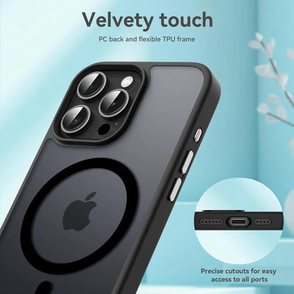 Funda Magnética Para iPhone 16 Pro Negro