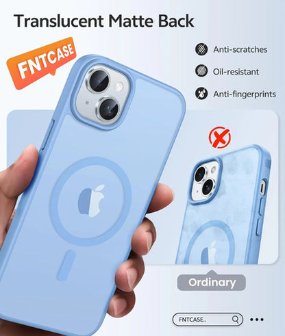 Funda Para iPhone 15 Azul Claro
