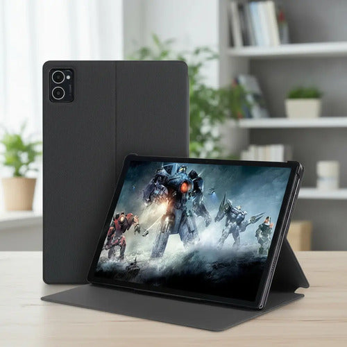 Funda De Tablet Plegable De Cuero Pu Para Chuwi HiPad Gris Oscuro
