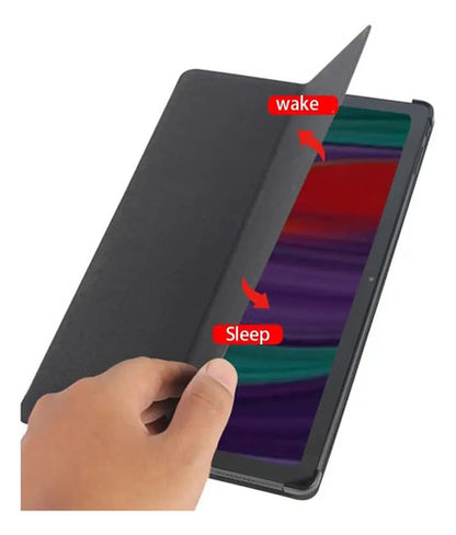 Funda De Tablet Plegable De Cuero Pu Para Chuwi HiPad Gris Oscuro