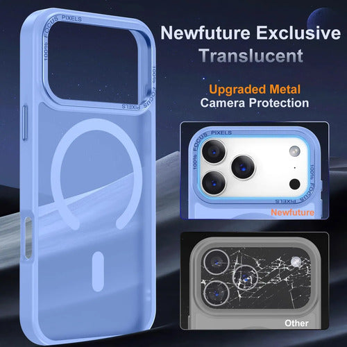 Funda Para iPhone 17 Pro Magnetica Azul