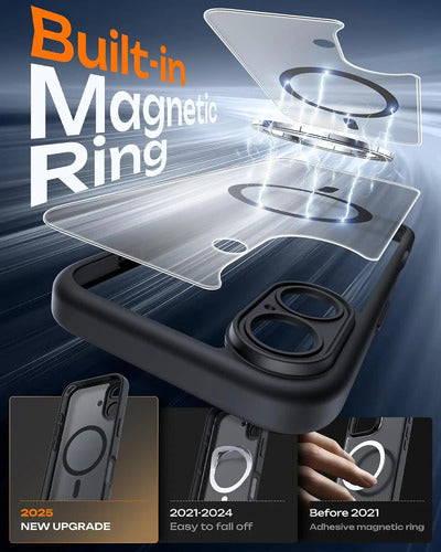 Funda Para iPhone 17, Compatible Con Magsafe Negro