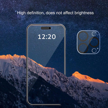 Protectores De Pantalla P/ iPhone + 3 Protectores De Lentes
