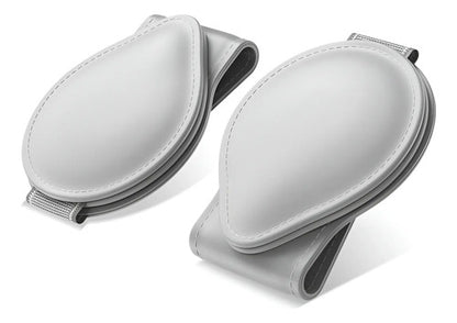 Soporte Magnético Para Gafas De Sol Para Visera De Auto Gris