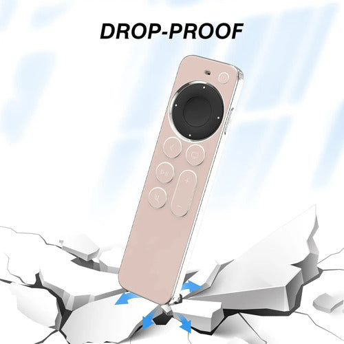 Funda Protectora Para Control Remoto Apple Tv Rosa Claro