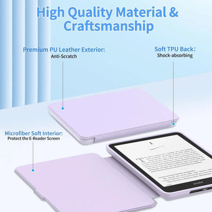 Funda Premium Para Kindle Paperwhite Lila