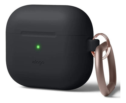 Funda De Silicona Elago Para AirPods 3ra Generación, Negra Negro