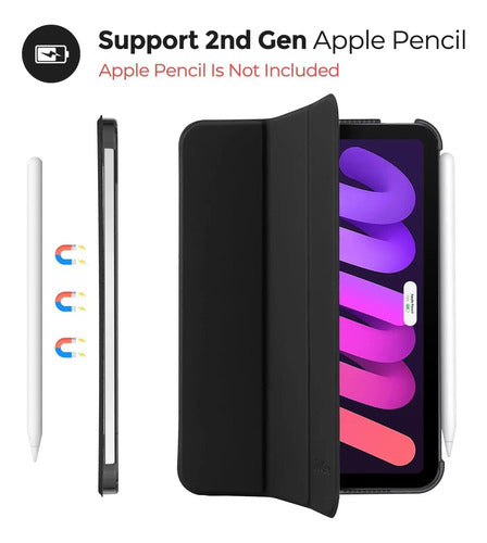 Fund Para iPad Mini 7 A17 Pro 2024/mini Negro