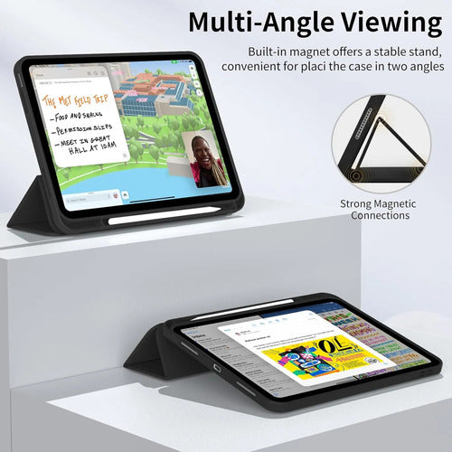Funda Para iPad (a16) 11th Gen 2025 Y iPad 10th Negro
