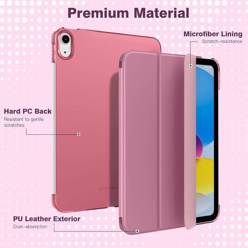 Funda Timovo Para iPad A16 11th Gen 2025 Rosa