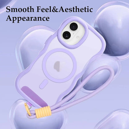 Funda Nzenguer Para iPhone Con Correa Lavanda