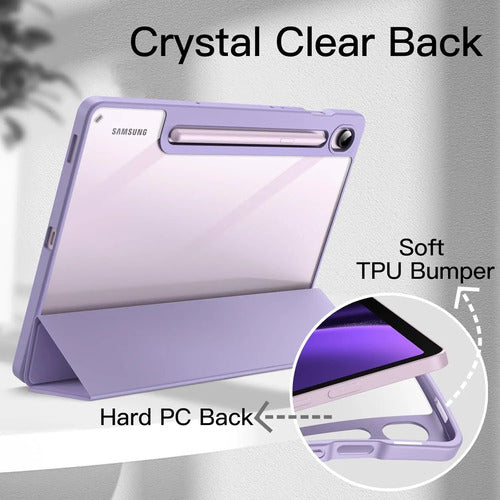 Funda Para Samsung Galaxy Tab S10 Lite/s10 Fe/s9. Lavanda