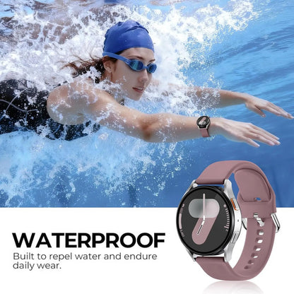 Bandas De Silicona Para Galaxy Watch Negro 2 Cm
