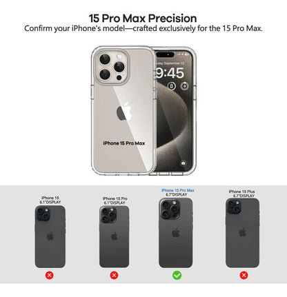 Funda Para iPhone 15 Pro Max Transparente