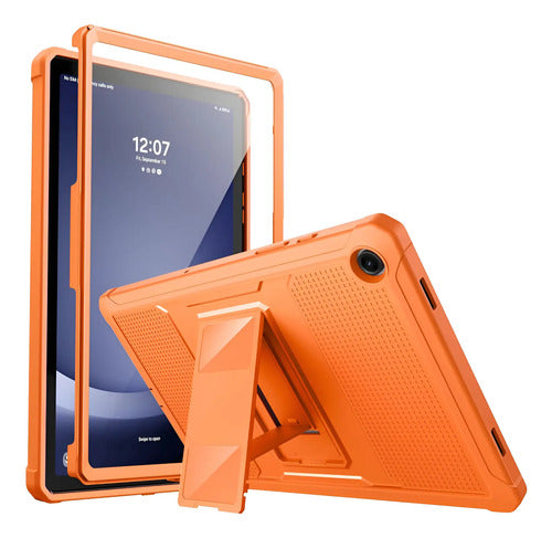 Funda Para Galaxy Tab A9 Plus 11-inch 2023, Negra Naranja