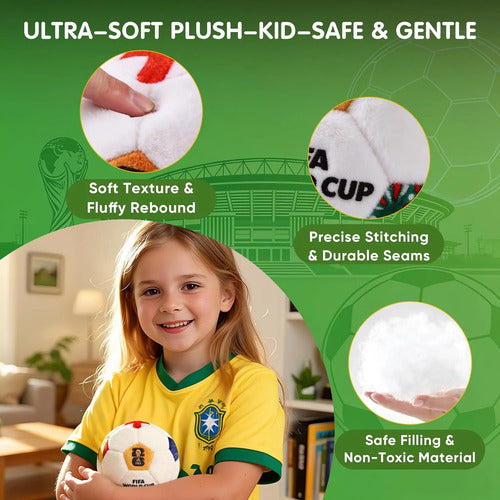 Pelota De Fútbol Miniatura Mesuca Fifa World Cup 2026 Soccer Ball