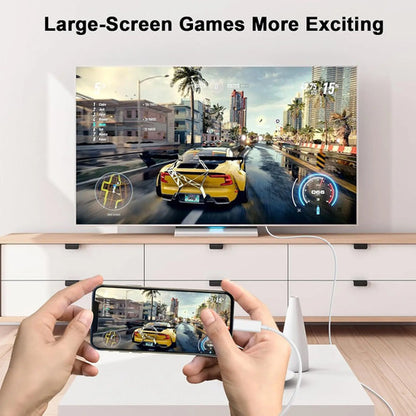 Cable Adaptador Hdmi A Lightning Para iPhone, Certificado