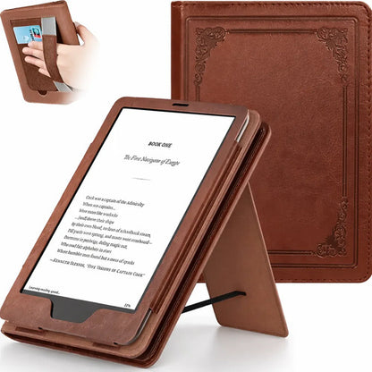 Funda Para Kindle De 6 Pulagadas De 11 Gen 2022-2024 Marrón Oscuro