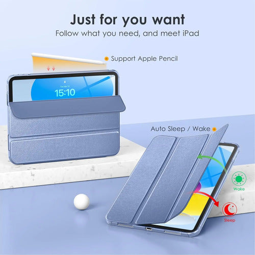 Funda Para iPad A16 11'' Y iPad 10.9'' Gris