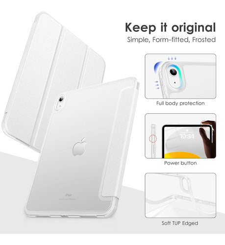 Funda Para iPad A16 11'' Y iPad 10.9'' Blanco