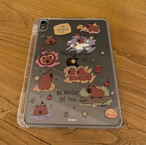 Funda Transparente Capibara Para iPad 11th Gen (a16) Transparente