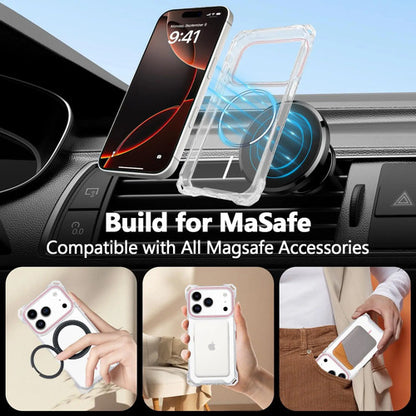 Funda Para iPhone 17 Pro Con Correa Ajustable Rosa