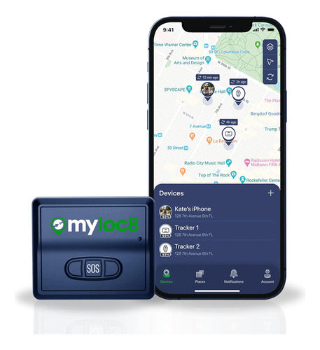 Gps Localizador Myloc8 4g Universal