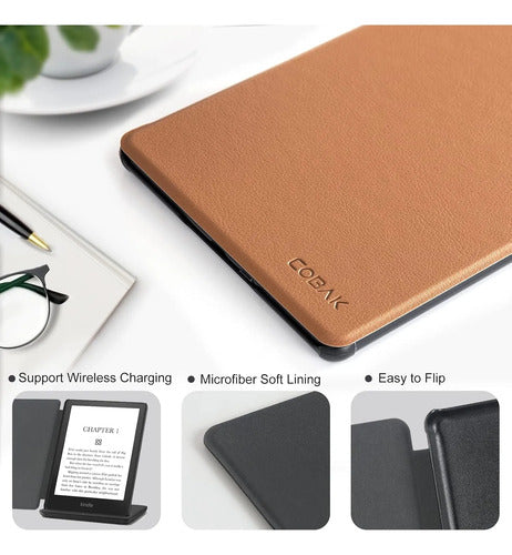 Funda Para Kindle De 6 Pulgadas Marrón